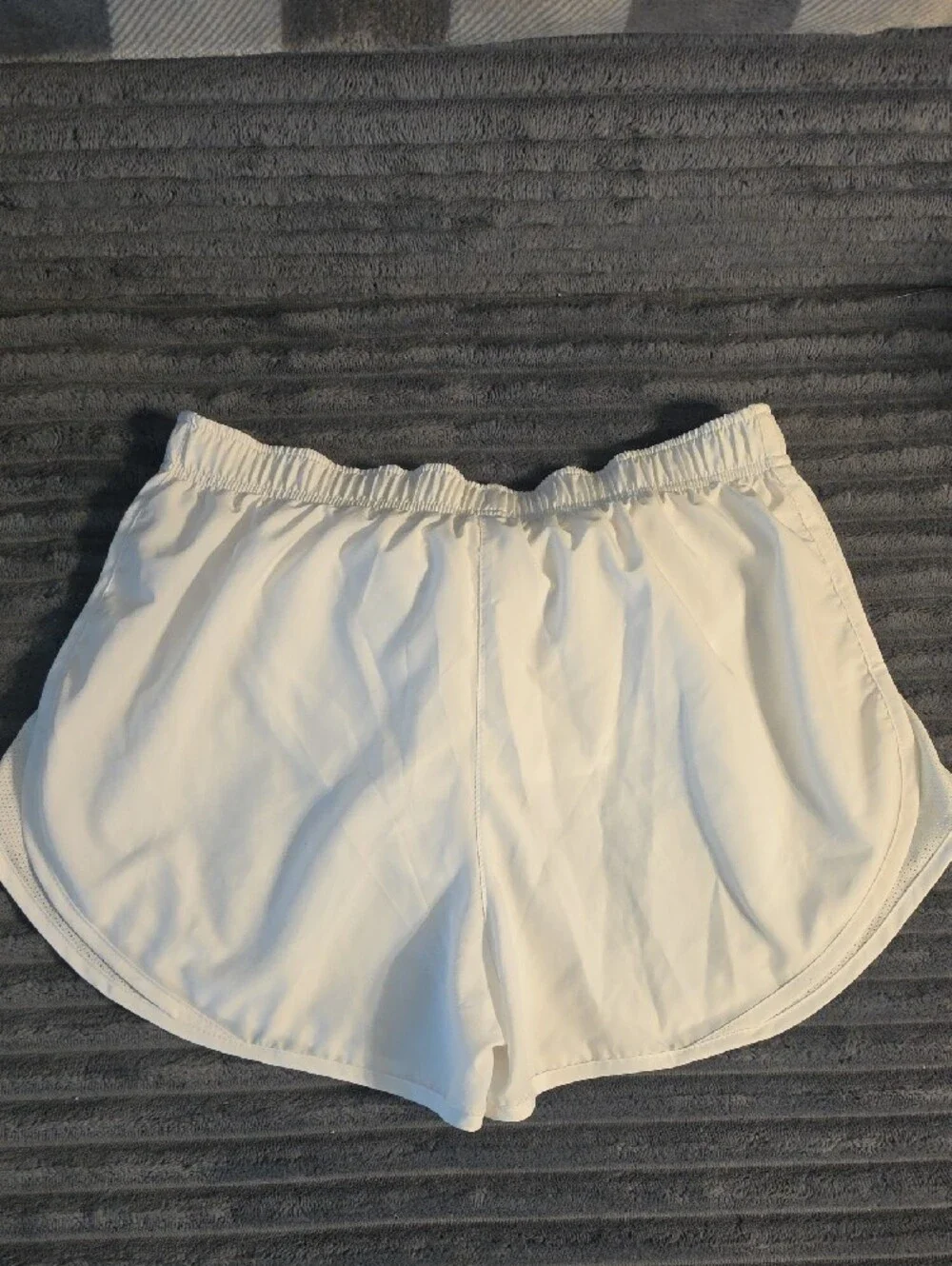 Nike White Women’s Athletic Running Shorts